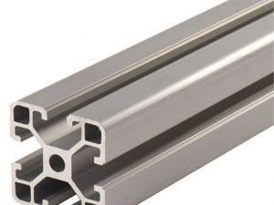Perfil de aluminio T-SLOT 4040 (4cm x 4cm) x 3 metros de largo