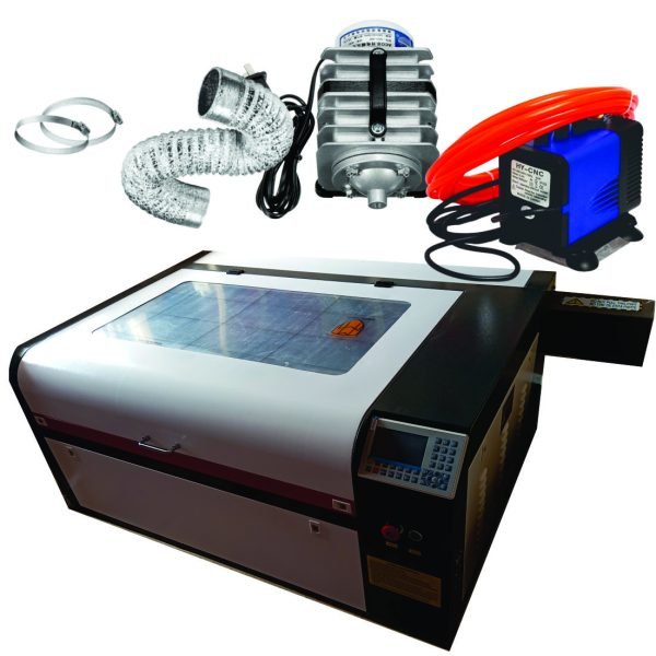 Máquina Cnc Láser CO2 75-90W 6040 PRO con RUIDA y UP&DOWN