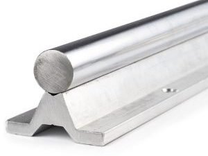 Guía Lineal SBR25: Eje Cromado 4m, Aluminio 25mm